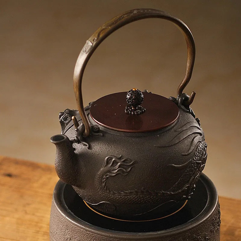 Théière Japonaise en Fonte Fait main