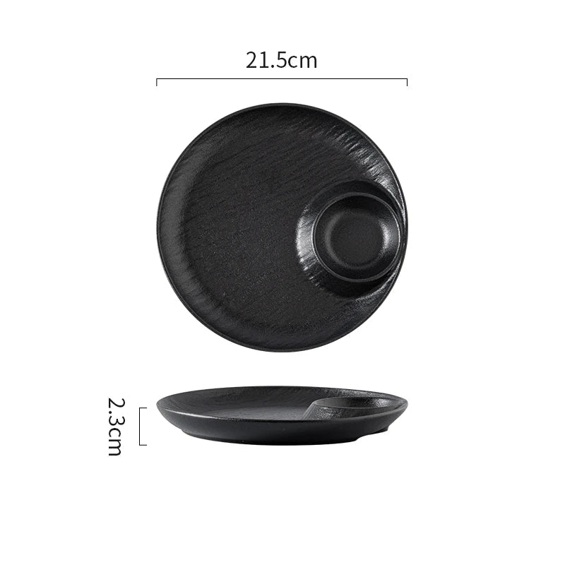 Assiette en Céramique Ronde