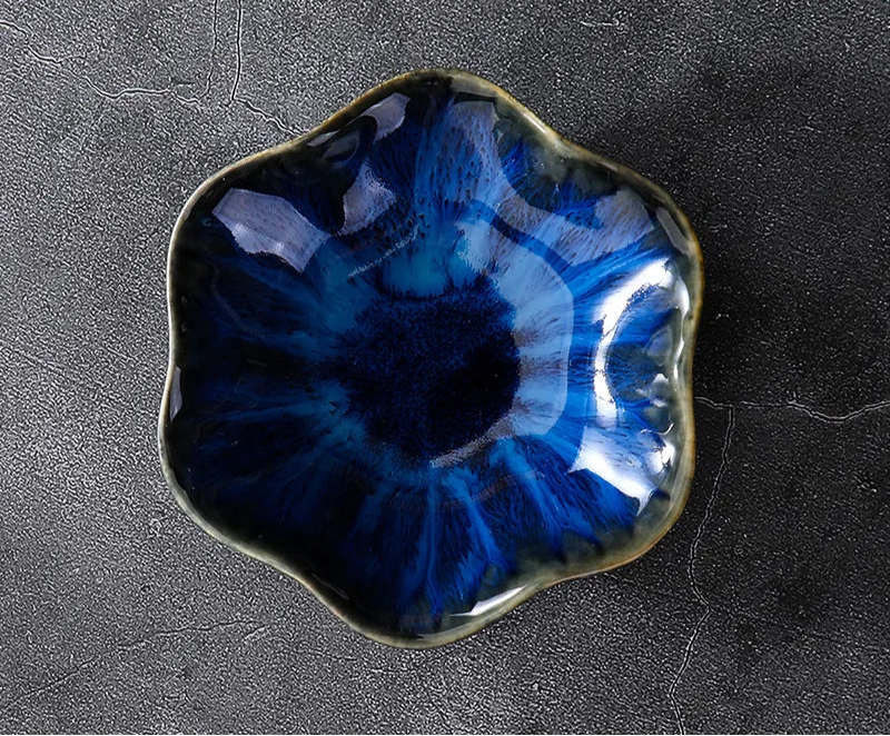 Petite Coupelle Japonaise en Céramique Forme Feuille de Lotus