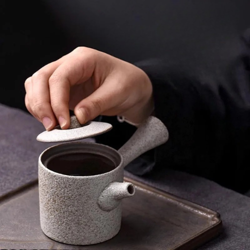 Théière Japonaise Kyusu en Céramique Traditionnelle