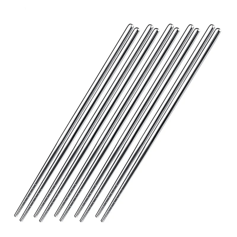 Baguettes Japonaise en Acier Inoxydable 304