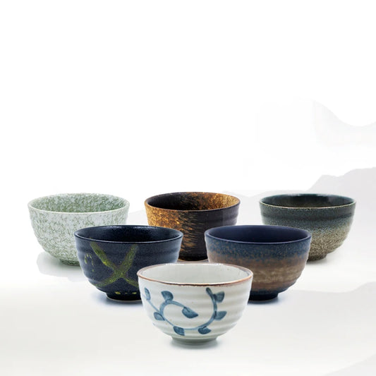 Bol Japonais en Céramique Peint à la Main