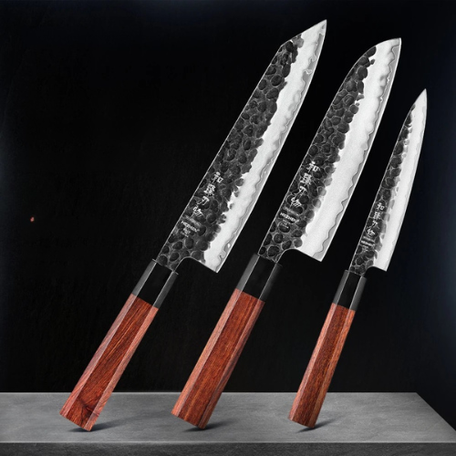 Coffret de Couteaux Japonais Retro