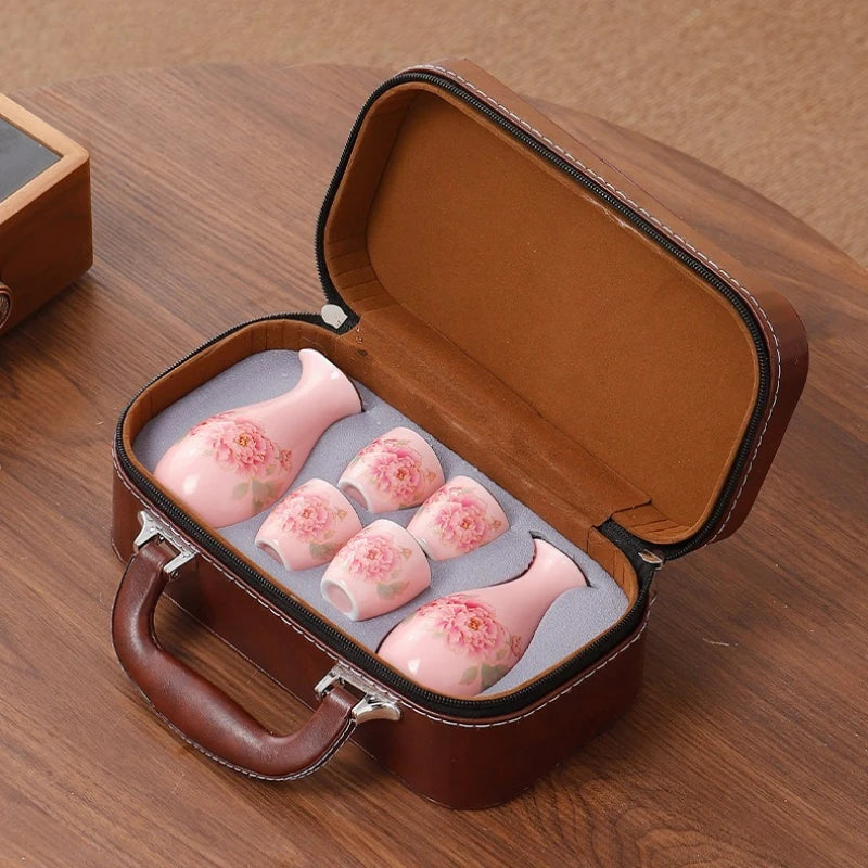 Coffret Service à Saké en Céramique