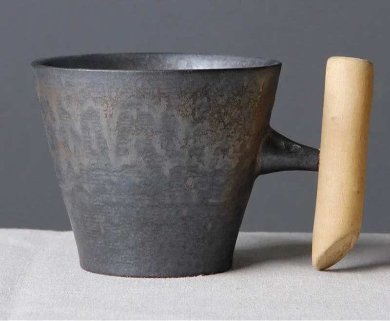 Tasse à Thé Japonaise Vintage en Céramique