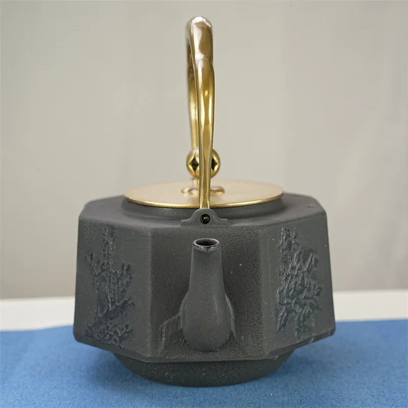 Théière Japonaise en Fonte Octogonale 1.2 L