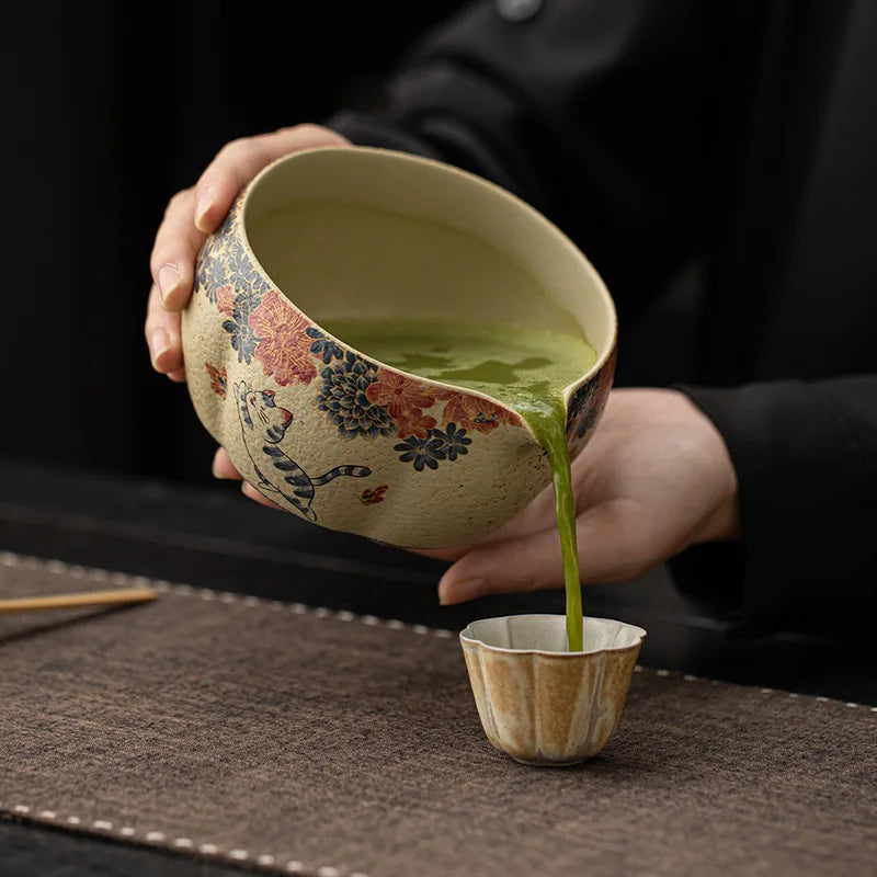 Set à Matcha Japonais en Grès Céramique