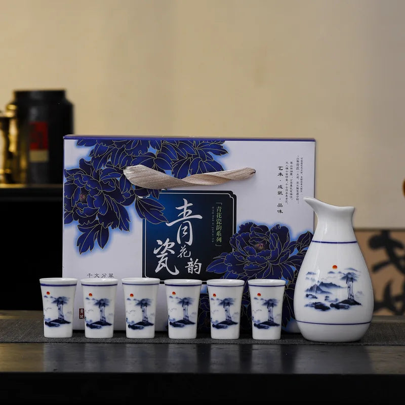 Service à Saké 7 Pièces