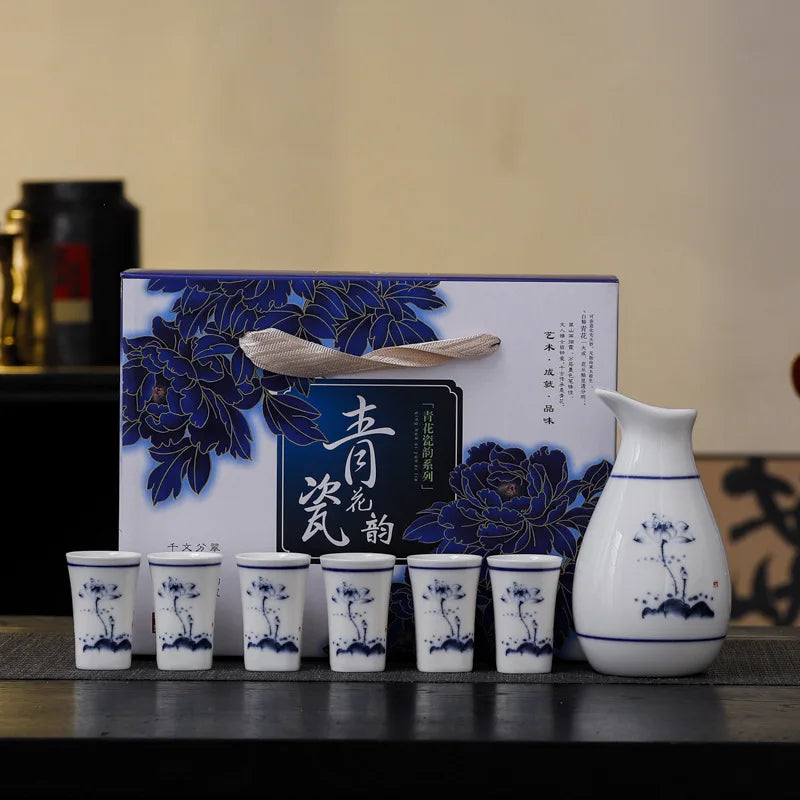 Service à Saké 7 Pièces