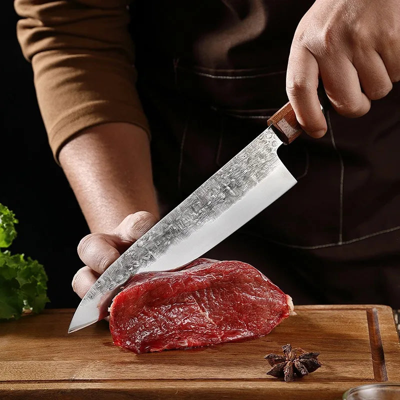 Couteau Japonais Santoku Forgé