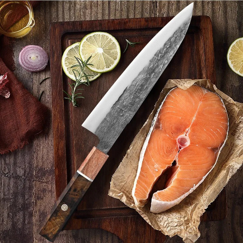 Couteau Japonais Santoku Forgé