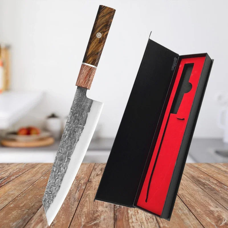 Couteau Japonais Santoku Forgé