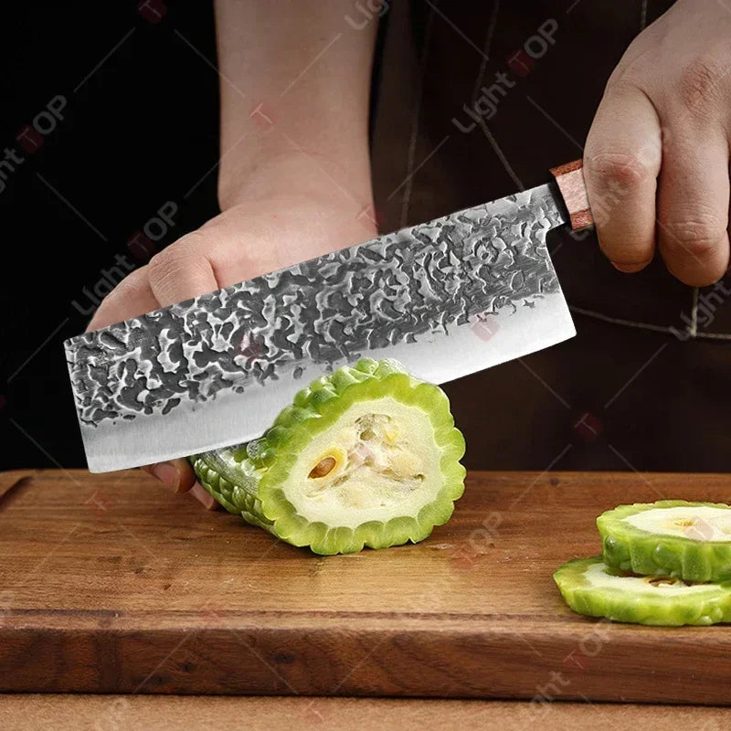 Couteau de Chef Japonais Forgé à la Main