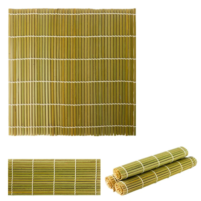 Tapis à Sushi Japonais en Bambou Naturel