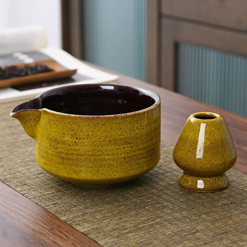 Set Matcha Japonais 2 Pièces en Céramique