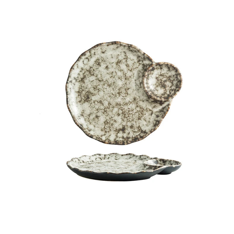 Assiette en Ceramique Vintage