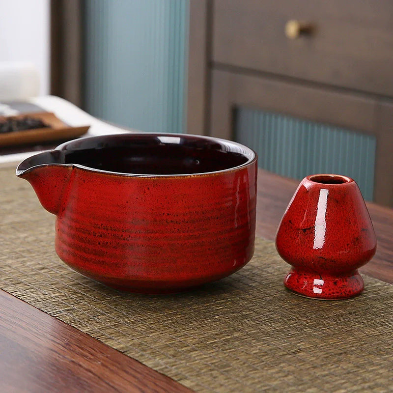 Set Matcha Japonais 2 Pièces en Céramique