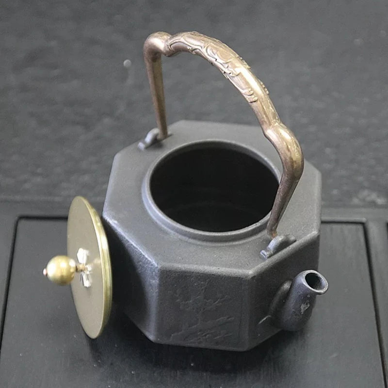 Théière Japonaise en Fonte Octogonale 1.2 L