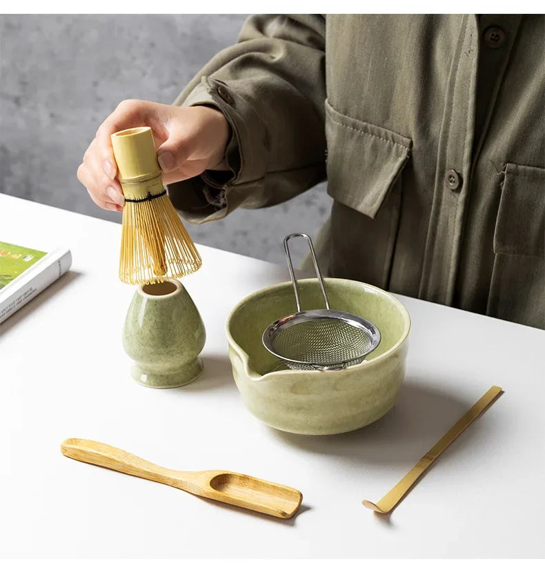 Coffret Matcha Japonais en Grès