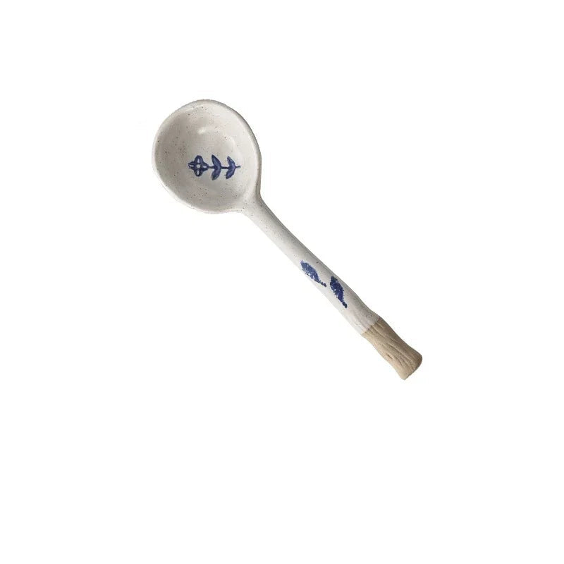 Cuillère à Soupe Japonaise en Céramique