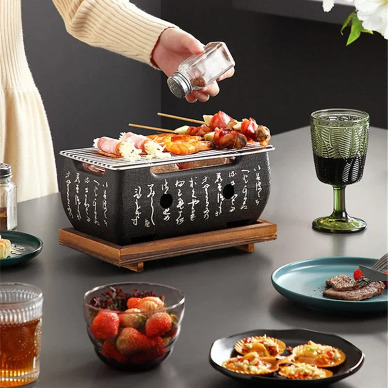 Barbecue à Charbon Design Premium