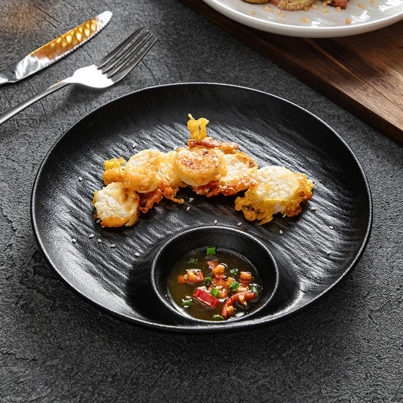 Assiette en Céramique Ronde