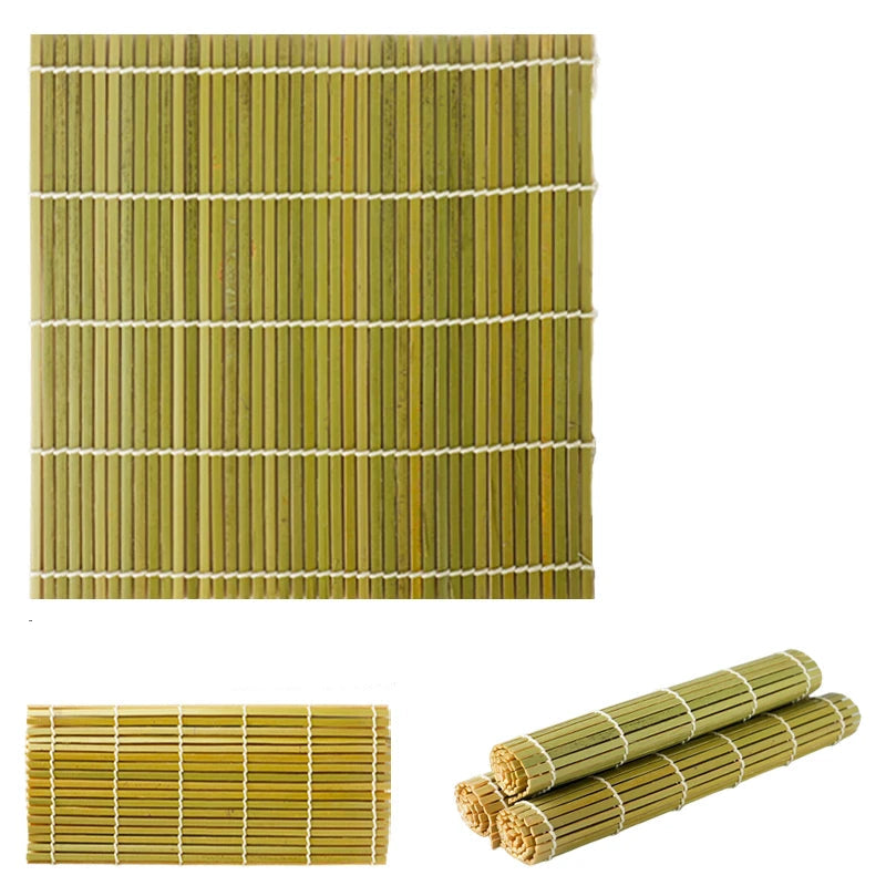 Tapis à Sushi Japonais en Bambou Naturel