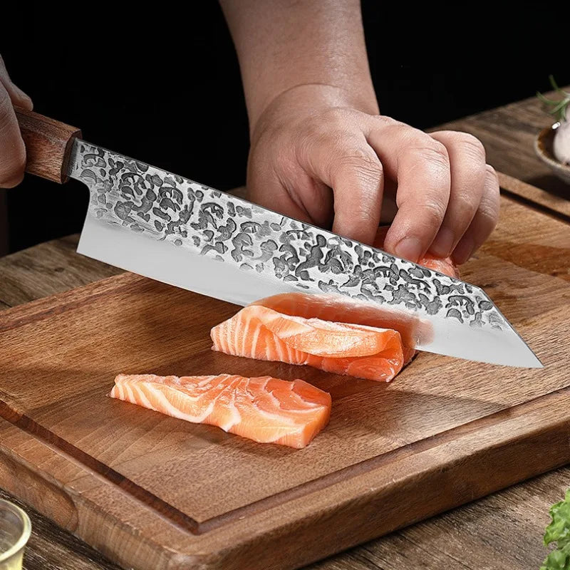 Couteau Japonais Santoku Forgé