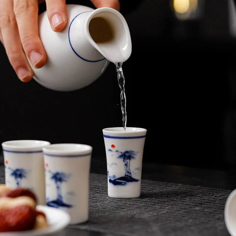 Service à Saké 7 Pièces