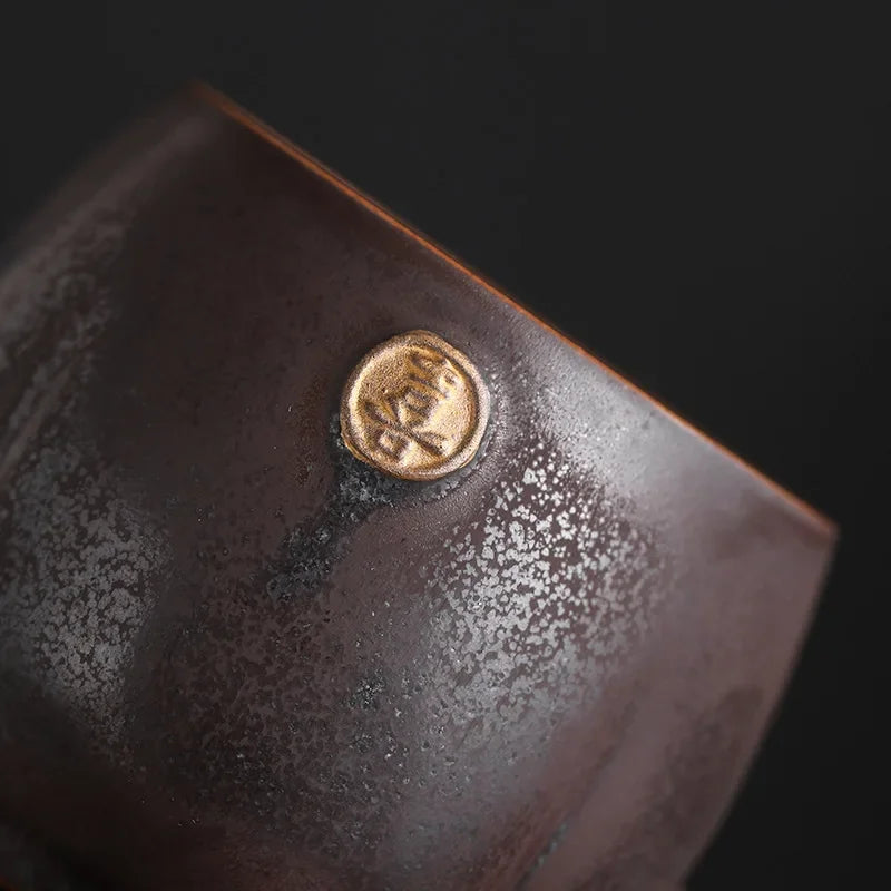 Coffret de 4 tasses à thé en Céramique artisanale