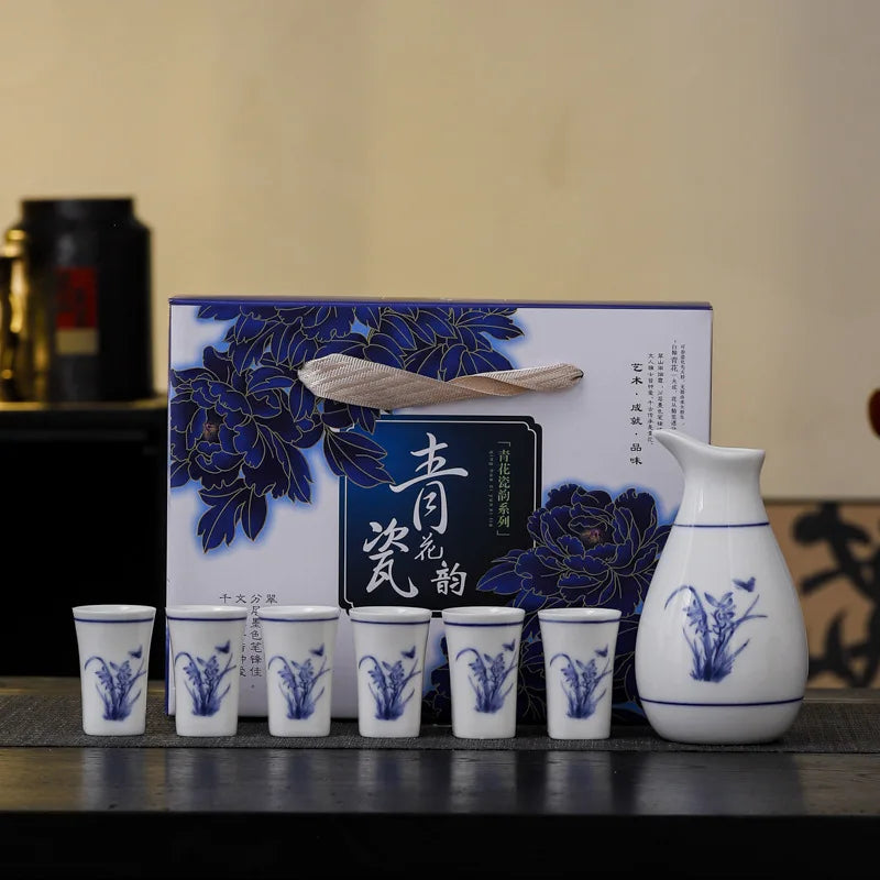 Service à Saké 7 Pièces