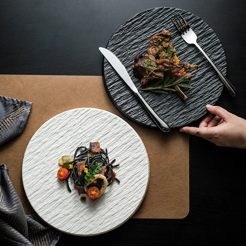 Plat Rond en Céramique