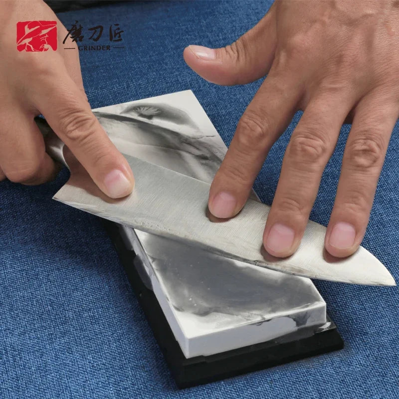 Aiguiseur Professionnelle Japonais en Aluminium Blanc