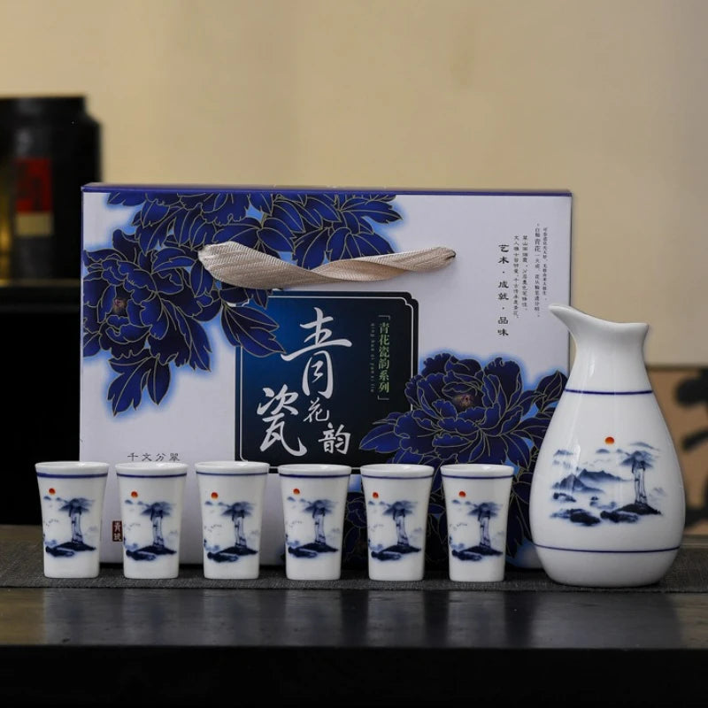 Service à Saké 7 Pièces