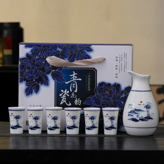 Service à Saké 7 Pièces