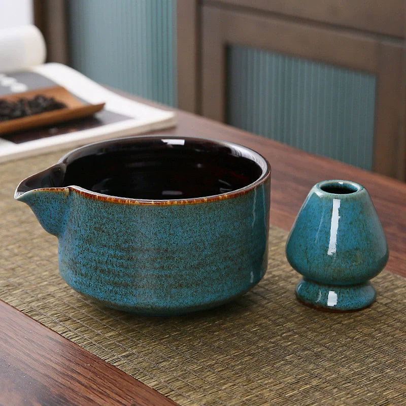 Set Matcha Japonais 2 Pièces en Céramique