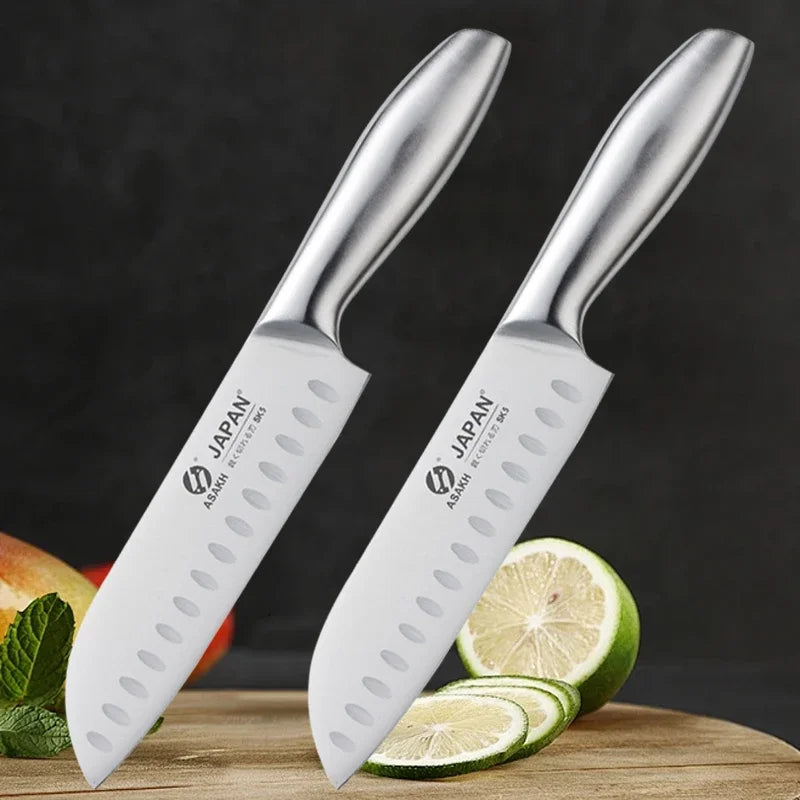 Set de Couteaux Santoku Japonais