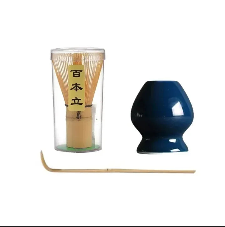 Set à Matcha Japonais en Céramique et Bambou