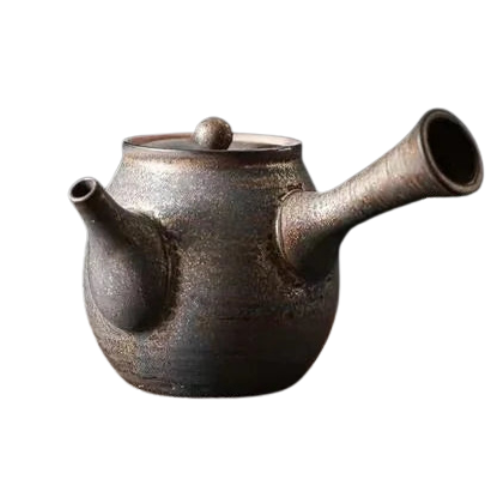 Théière Japonaise Kyusu en Céramique Traditionnelle
