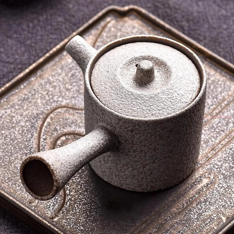 Théière Japonaise Kyusu en Céramique Traditionnelle