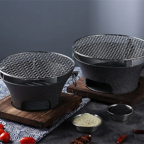 Barbecue à Charbon En Fonte Pliable